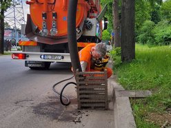 ZWIK Łódź zapobiega rozlewiskom na ulicach po burzach