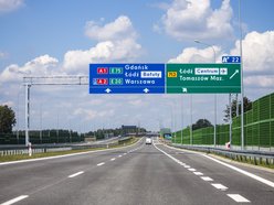 Remont na autostradzie A1 w kierunku Gdańska