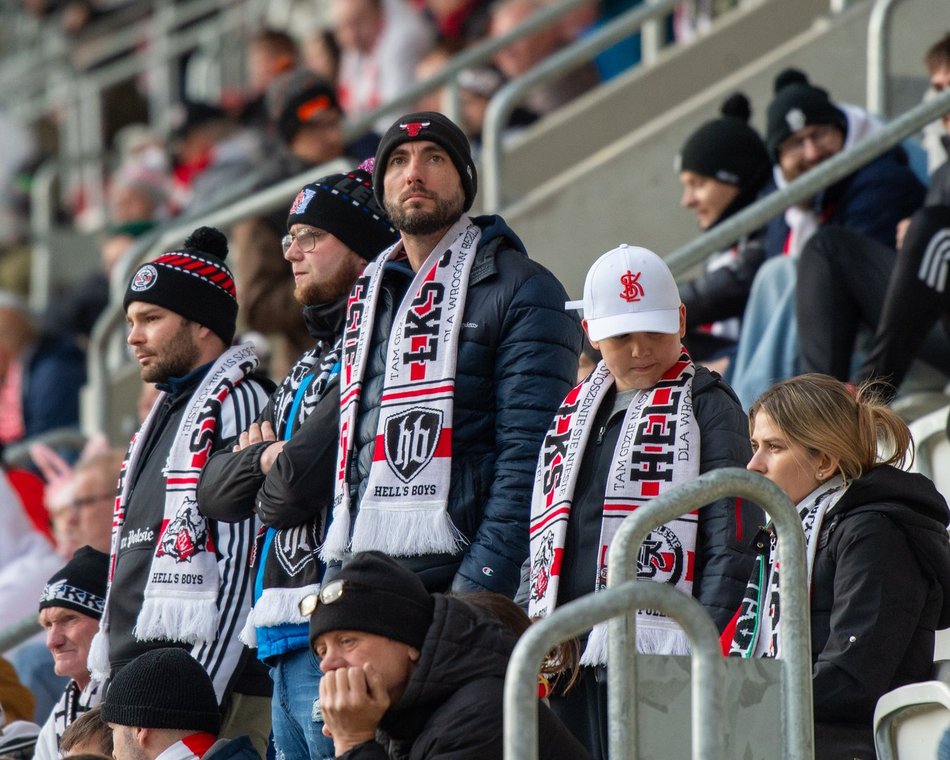 Kibice na meczu ŁKS Łódź kontra Bruk-Bet Termalica Nieciecza. Byłeś? Odszukaj się w galerii