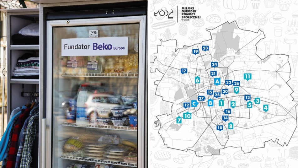 Nowa lodówka społeczna w Łodzi. To już 27 urządzenie w mieście. Gdzie?