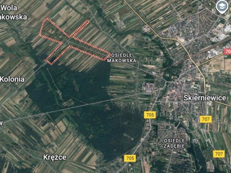 Łódź. Mokra Lewa, kolonia