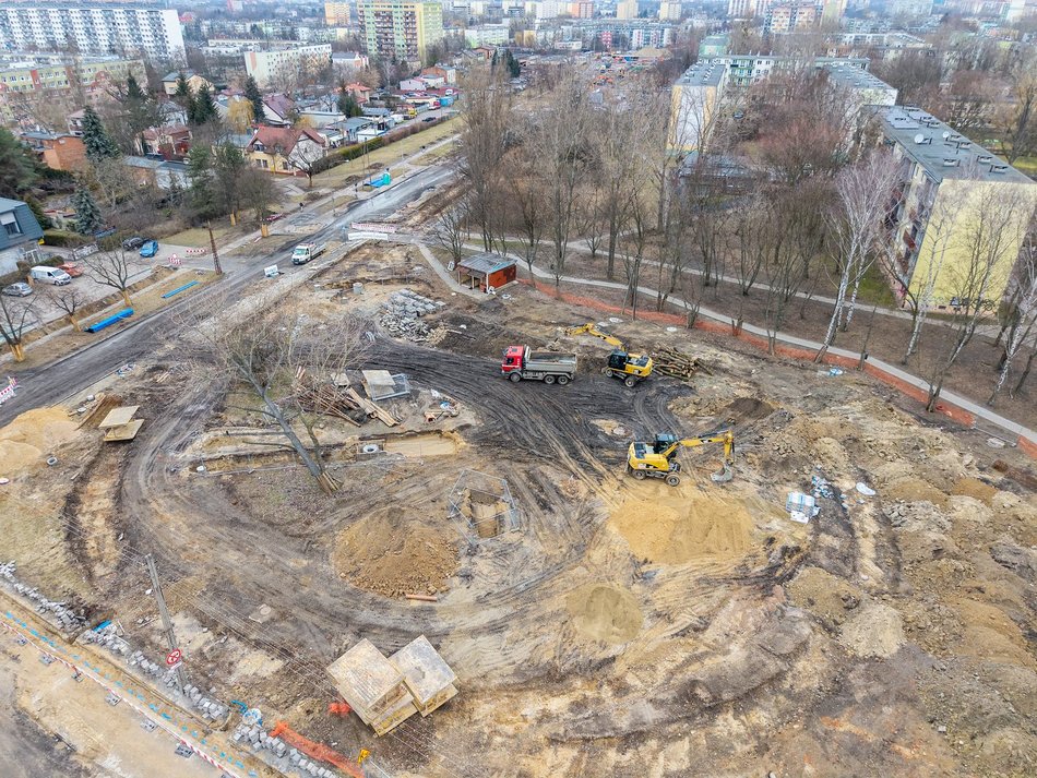 Łódź. Tramwaje MPK Łódź wrócą na Dąbrowę. Trwa ostatni etap przebudowy Śmigłego-Rydza