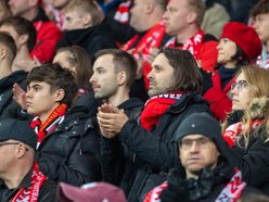 Kibice na meczu Widzewa Łódź z Zagłębiem Lubin. Byłeś/aś? Odszukaj się w galerii