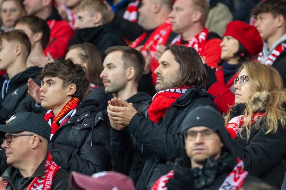 Kibice na meczu Widzewa Łódź z Zagłębiem Lubin. Byłeś/aś? Odszukaj się w galerii