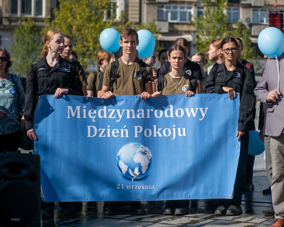 Marsz dla pokoju w Łodzi