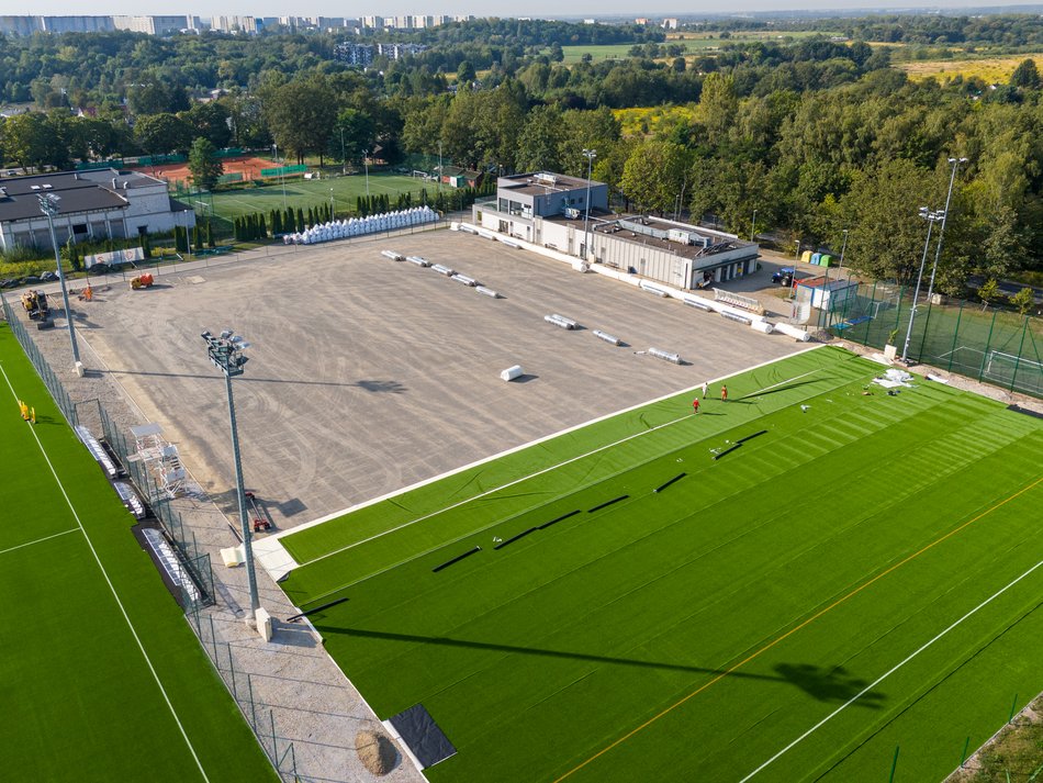 Nowe boiska dla ŁKS Łódź