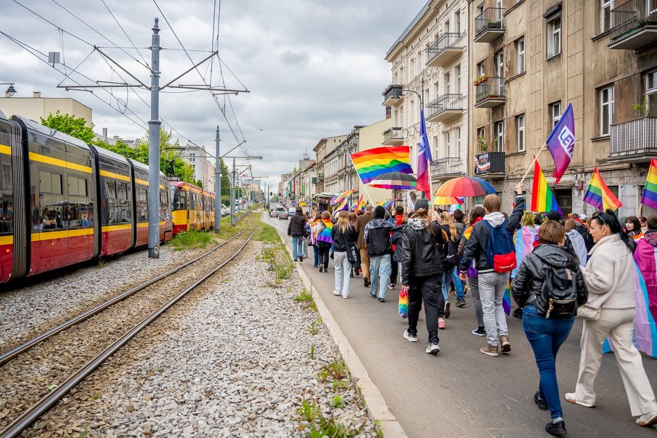 Łódź. Marsz Równości Łódź 2025 przeszedł ulicami miasta. Moc pozytywnej energii!