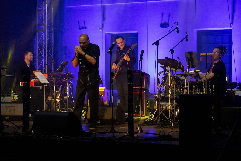 Grégoire Maret na Geyer Music Factory. Wirtuoz harmonijki ustnej wystąpił w Łodzi