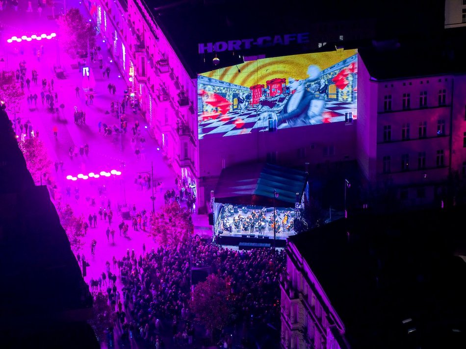 Light Move Festival Łódź 2025 z lotu ptaka! Te widoki zachwycą każdego!