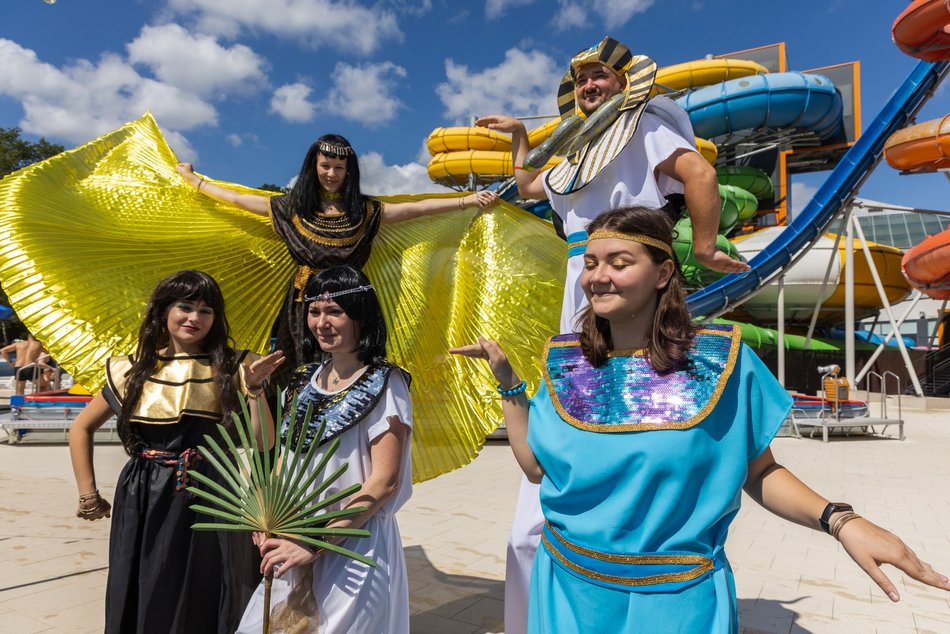 Łódź. Starożytny Egipt bez wyjeżdżania z Łodzi! Wystarczy odwiedzić Aquapark Fala!