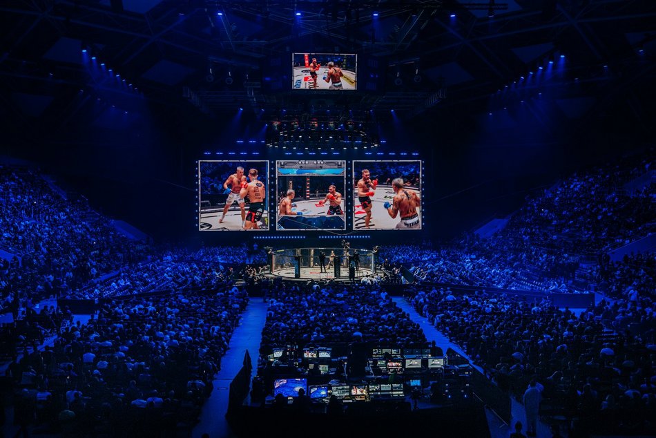 KSW w Atlas Arenie. Dwie emocjonujące walki mistrzowskie z zawodnikami z Łodzi