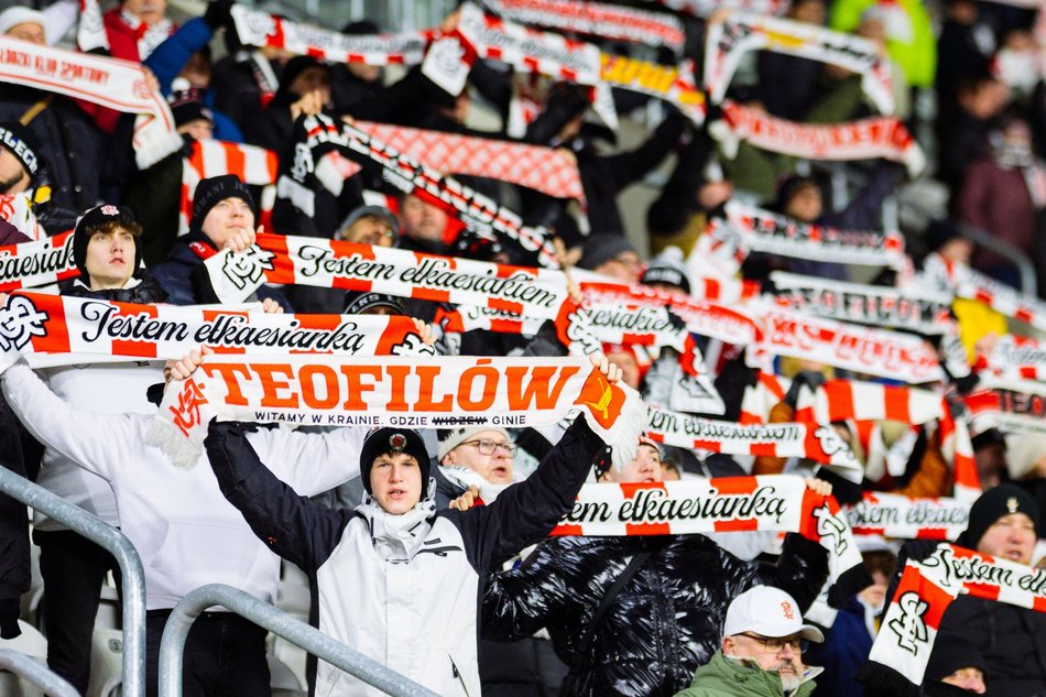 Łódź. Kibice na meczu ŁKS Łódź - Chrobry Głogów. Byłeś/aś? Znajdź się w galerii!