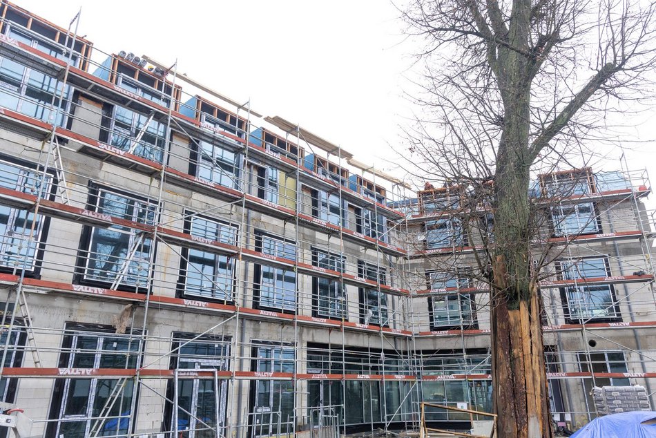 Nowe przedszkole w Nowosolnej pnie się w górę