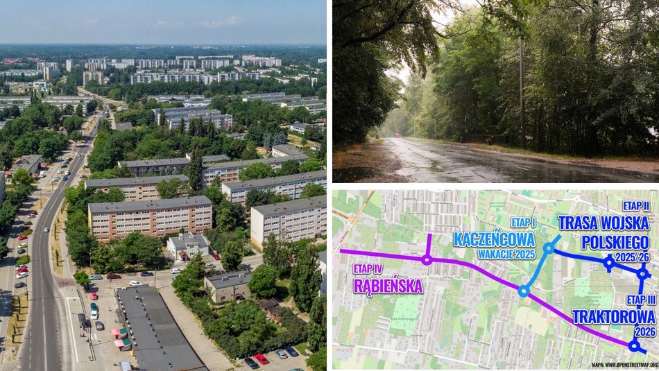 Łódź. Wielki projekt drogowy na Teofilowie w Łodzi. Przedłużenie Kaczeńcowej, nowe drogi i remonty