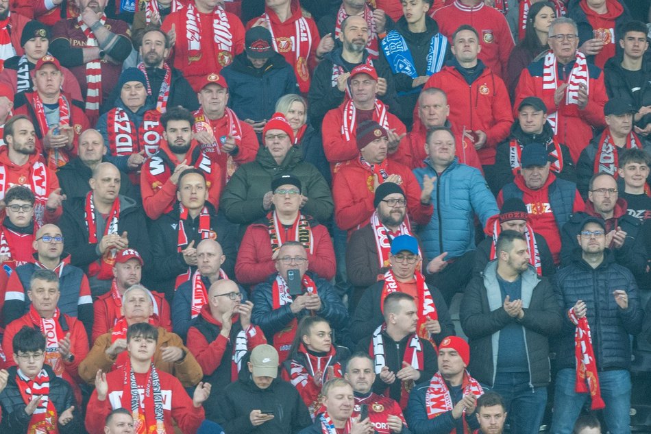 Łódź. Kibice na meczu Widzewa Łódź z Górnikiem Zabrze. Byłeś/aś? Znajdź się w galerii!
