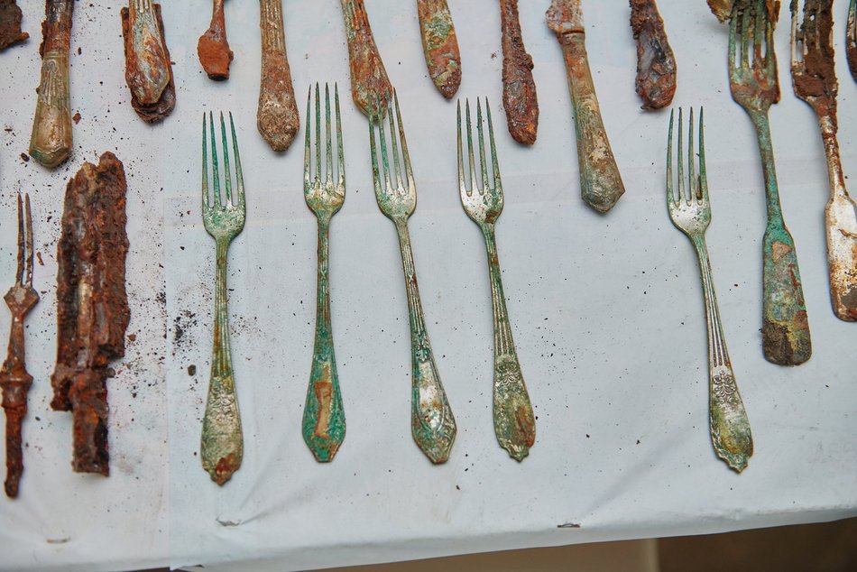 polnocna lodz skarb archeologia prace wykopaliska