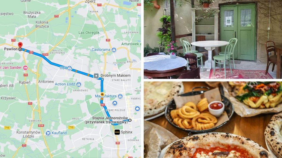 Trasy rowerowych wycieczek po restauracjach i kawiarniach wokół Łodzi