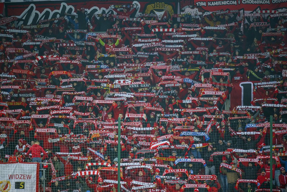 Zdjęcia z meczu Widzewa Łódź z Cracovią