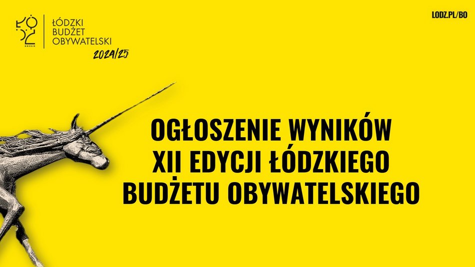 Znamy wyniki w Budżecie Obywatelskim Łódź 2025