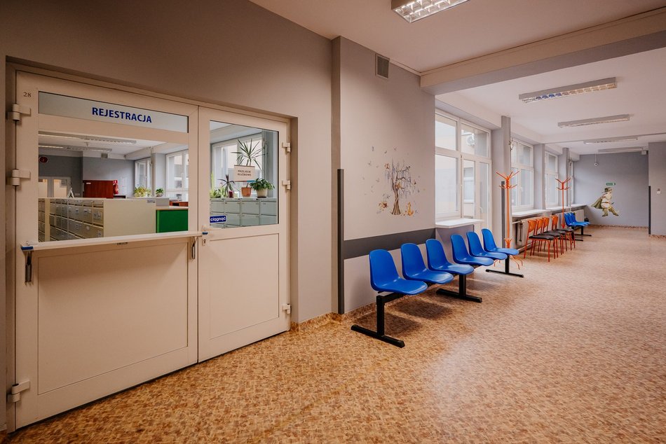 Remont przychodni przy Maratońskiej. Zobacz odnowioną poradnię pediatryczną