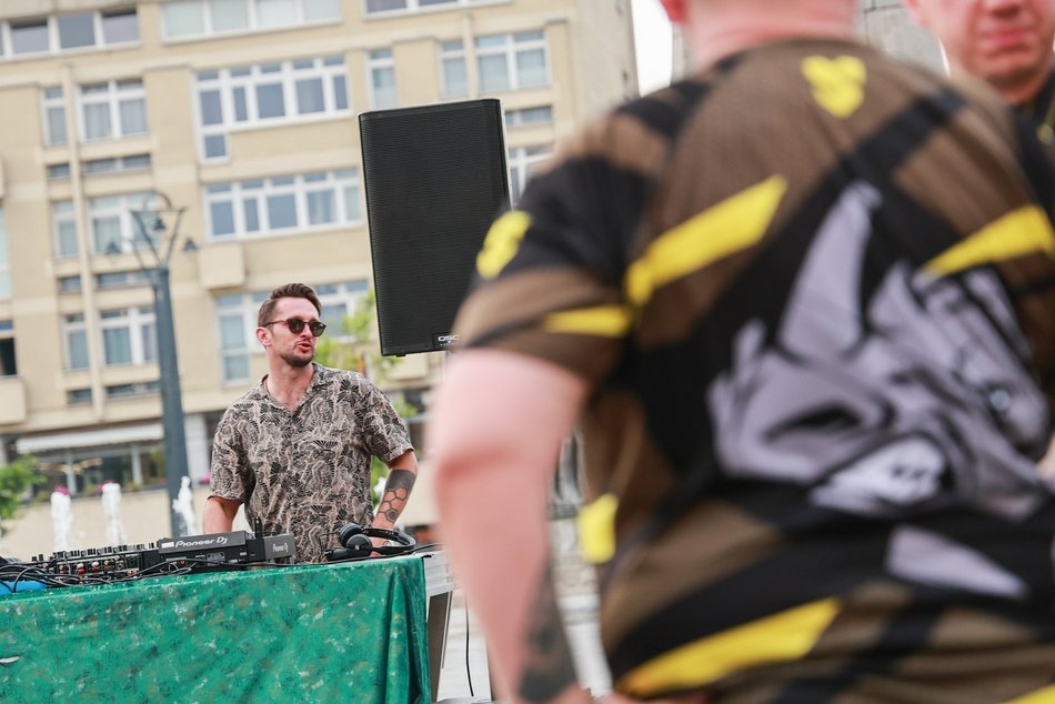 Łódź. Muzyczny plener na placu Wolności