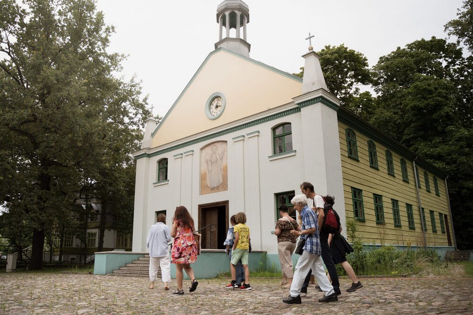Łódź. Skansen w Centralnym Muzeum Włókiennictwa w Łodzi