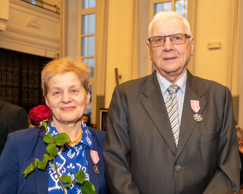 Medale dla małżeństw z Łodzi