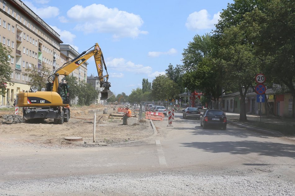 Remont Wojska Polskiego. Kolejny odcinek otwarty. Głowackiego z możliwością wjazdu
