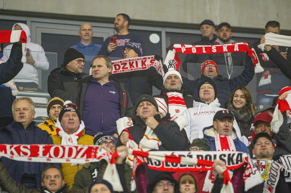 Kibice na meczu ŁKS Łódź z Polonią Warszawa. Byłeś? Odszukaj się na trybunach!