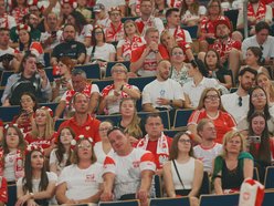 Łódź. Polska gra z Brazylią! Pełne trybuny w Atlas Arenie w Łodzi