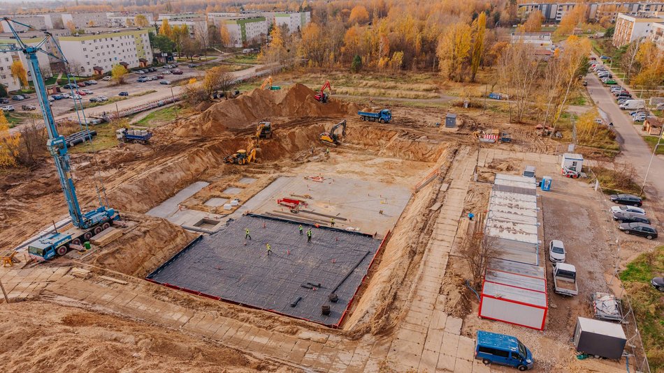 Łódź. Aquapark Widzew w Łodzi w budowie. Prace zgodnie z harmonogramem!