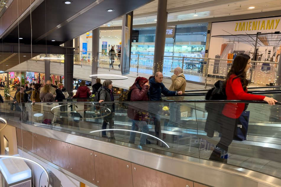 Przedświąteczna gorączka w Galerii Łódzkiej. Ile osób zdecydowało się na zakupy?