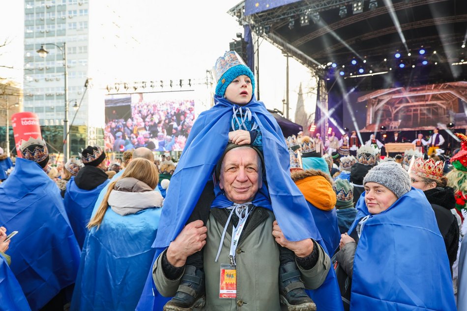 Orszak Trzech Króli przeszedł ulicami Łodzi