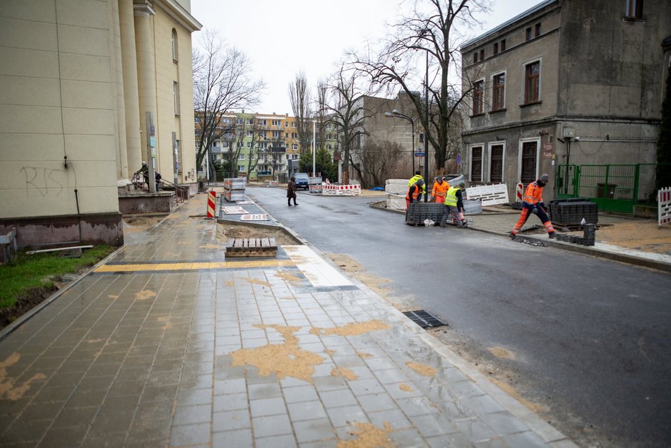 Łódź. Remont Leczniczej dobiega końca