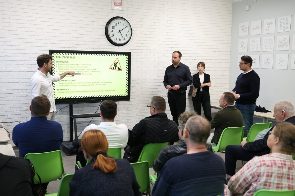 Pierwsze spotkanie o remontach ulic Łodzi w 2026 roku za nami! Zobacz zdjęcia!