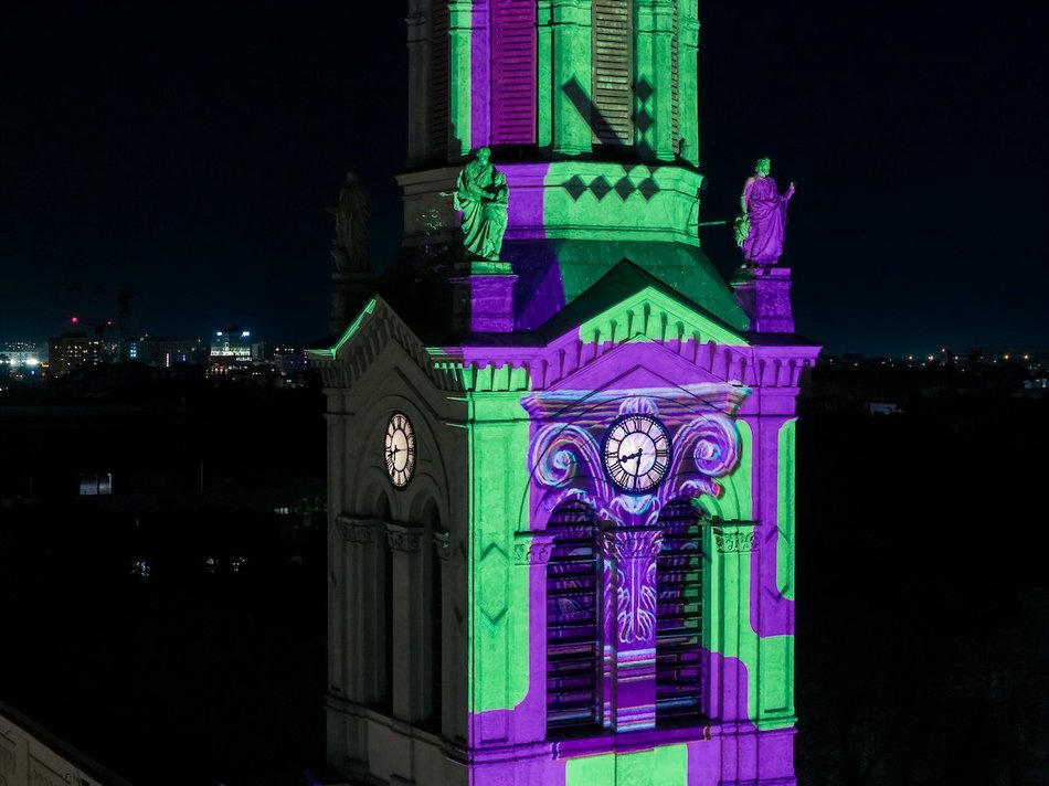 Łódź. Kościół przy Sienkiewicza robi wrażenie! Zobacz go na Light Move Festival