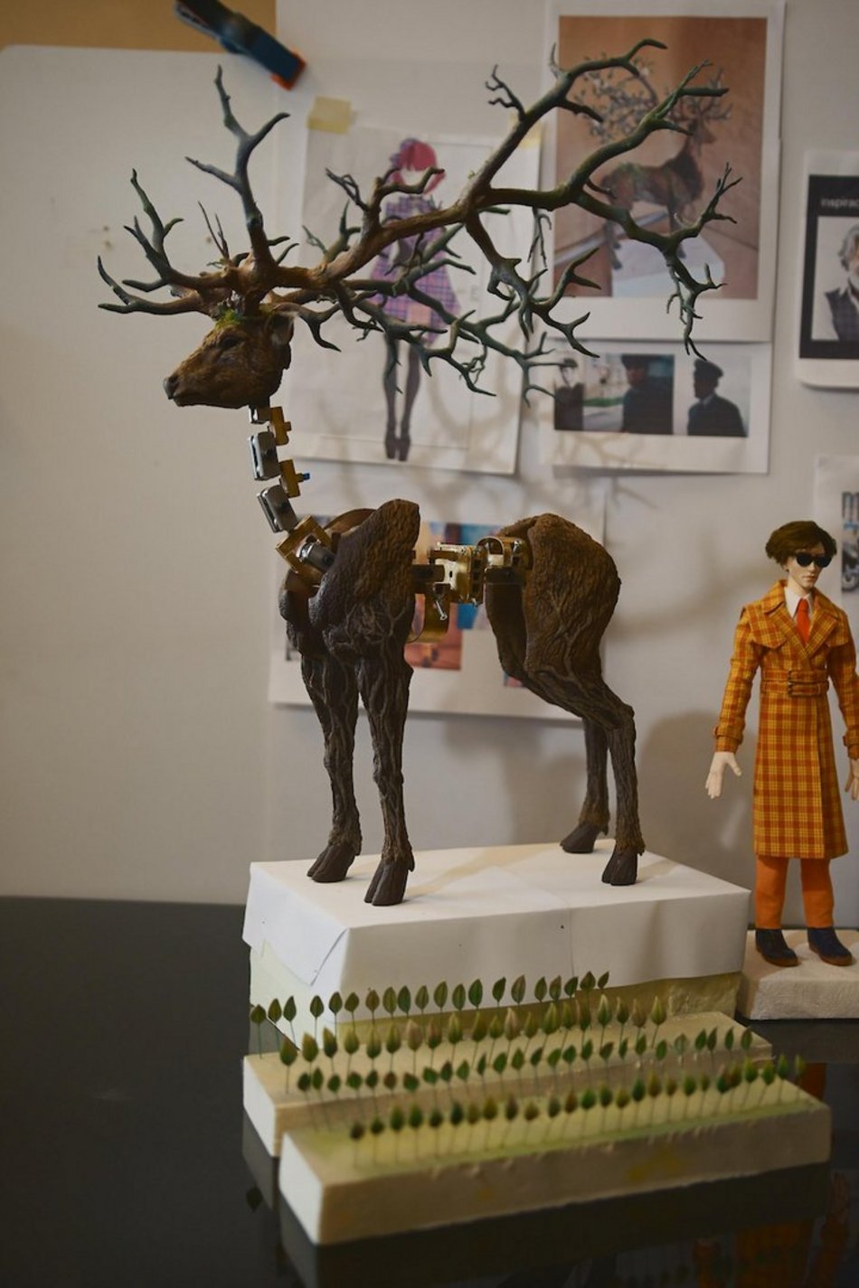 W Łodzi powstają lalki do filmu animowanego „Jeleń”. To opowieść o pięknie i kruchości natury