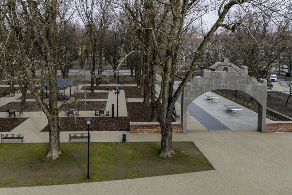 Plac Wolności, park Staromiejski i Stary Rynek w Łodzi