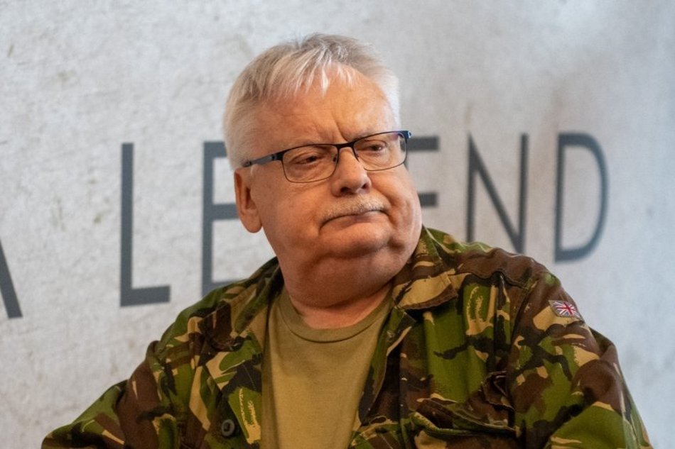 Andrzej Sapkowski w Centrum Komiksu w Łodzi