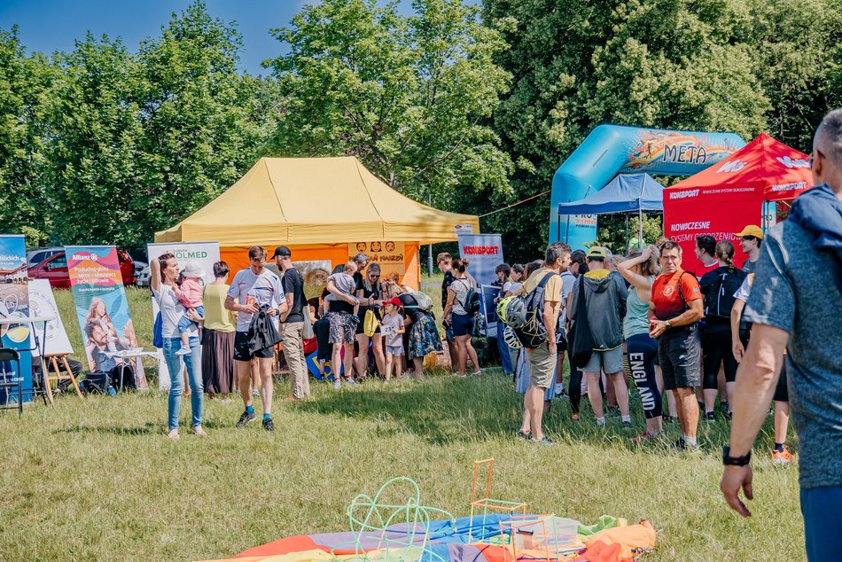 Bieg charytatywny w parku Baden-Powella