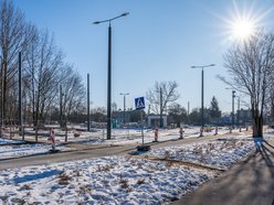 Łódź. Nowa krańcówka MPK Łódź przy Niższej nabiera kształtów. Gotowe torowisko i budynek socjalny