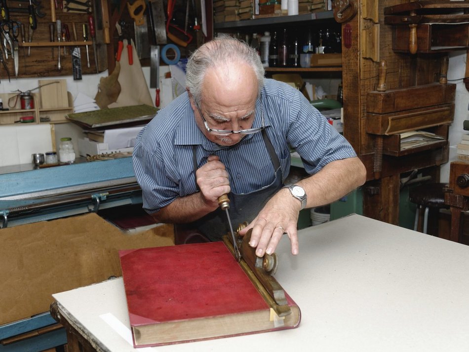 Łódź. Introligator