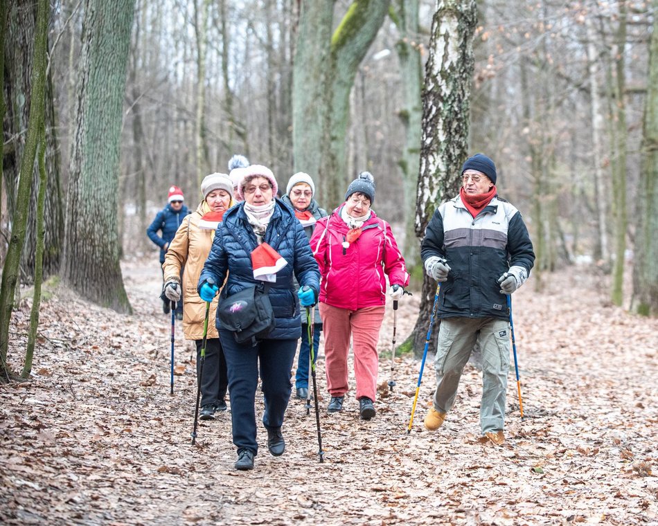Mikołajkowy spacer nordic walking w Łodzi. Chwyć za kijki i ruszaj do Arturówka!