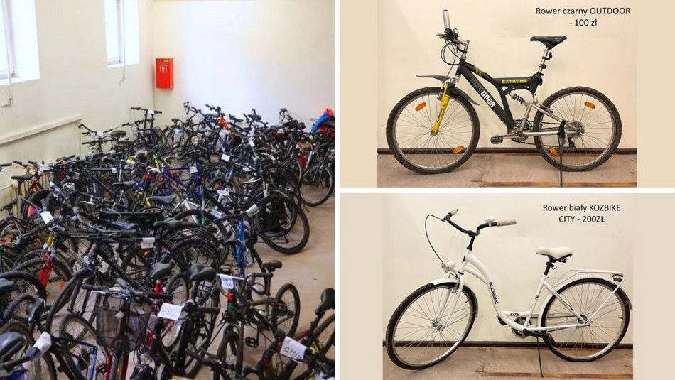 Łódź. Wielka aukcja z Biura Rzeczy Znalezionych w Łodzi. To rowerowy zawrót głowy!