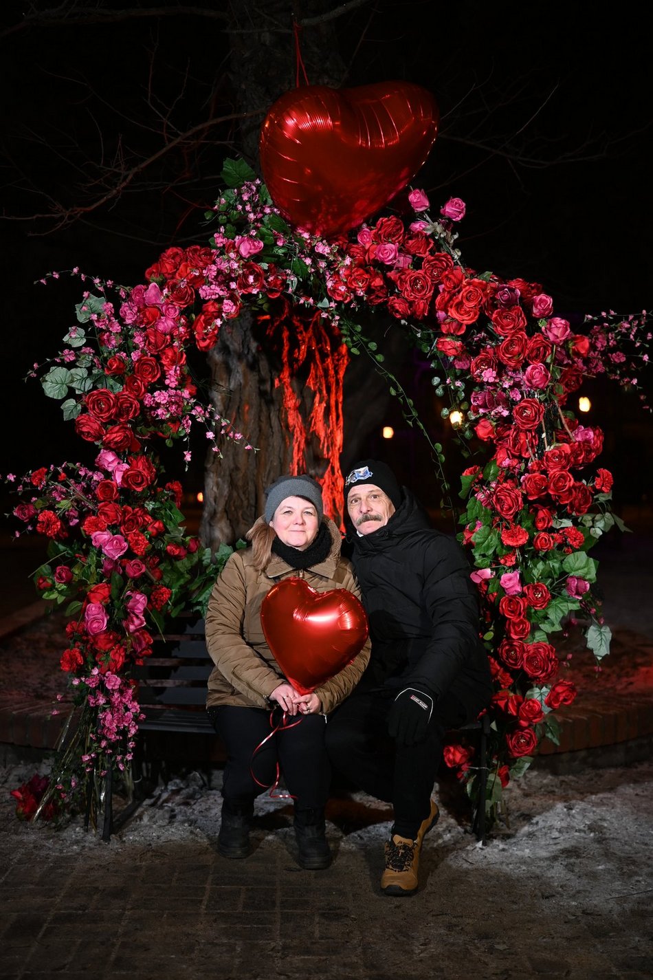 Łódź. Walentynki w Pasażu Rubinsteina w Łodzi. Aż czuć miłość w powietrzu!
