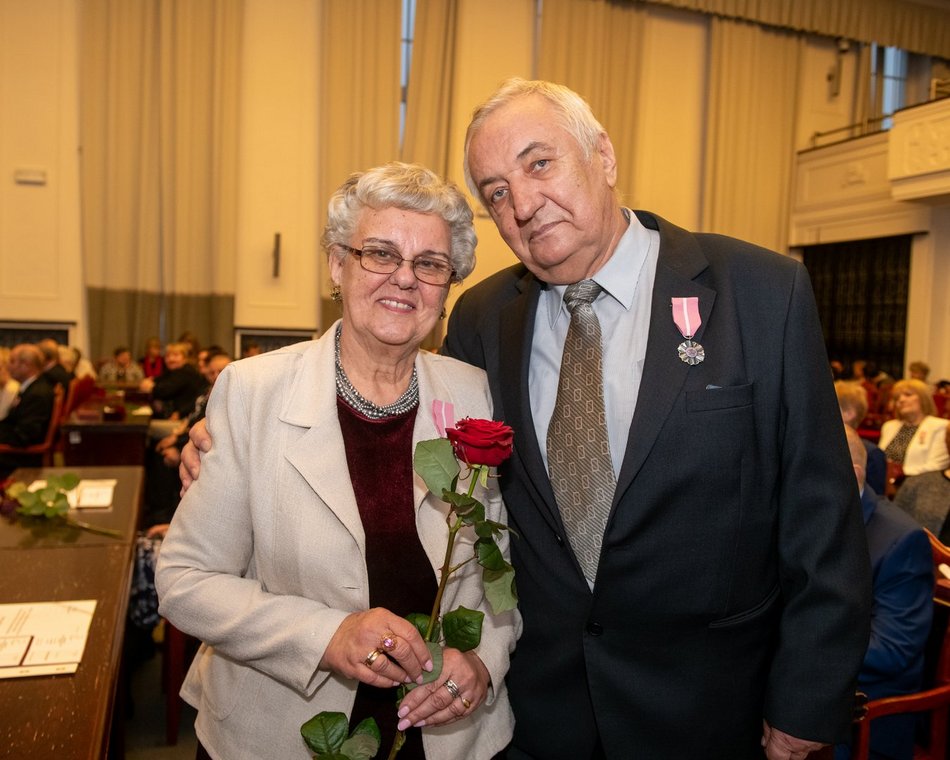 Medale dla małżeństw z Łodzi