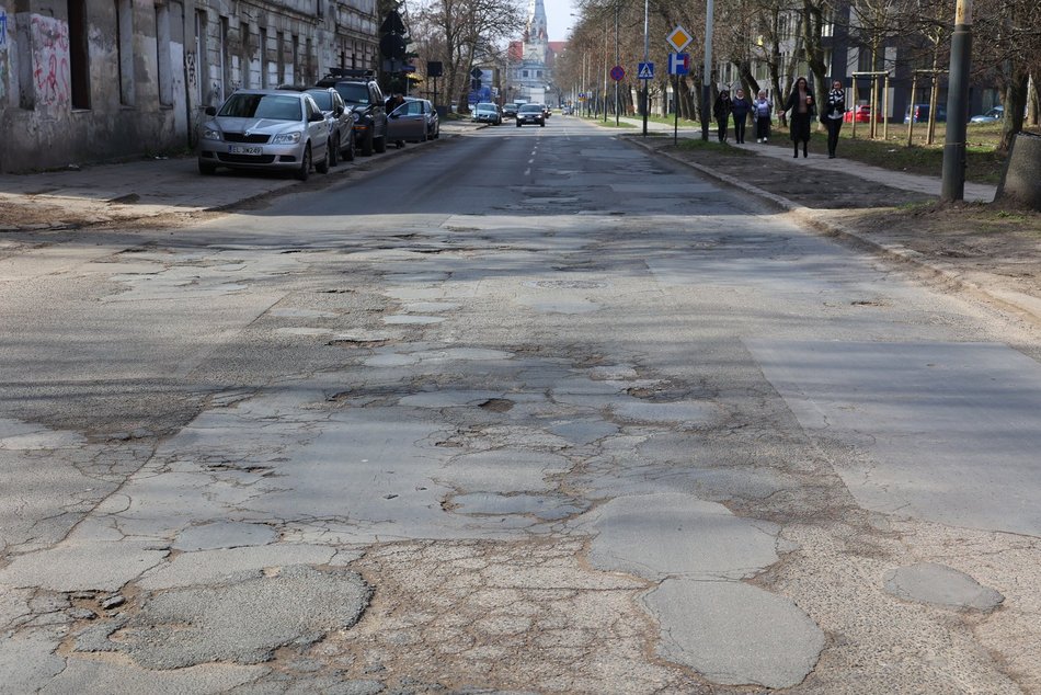 Remonty dróg w Śródmieściu Łodzi