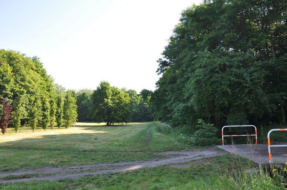 Posiadło wodno-fabryczne Araszt. Park nad Jasieniem