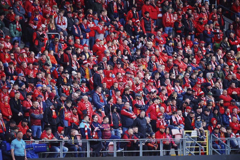 Kibice na meczu Widzewa Łódź z Motorem Lublin. Byłeś? Odszukaj się na trybunach