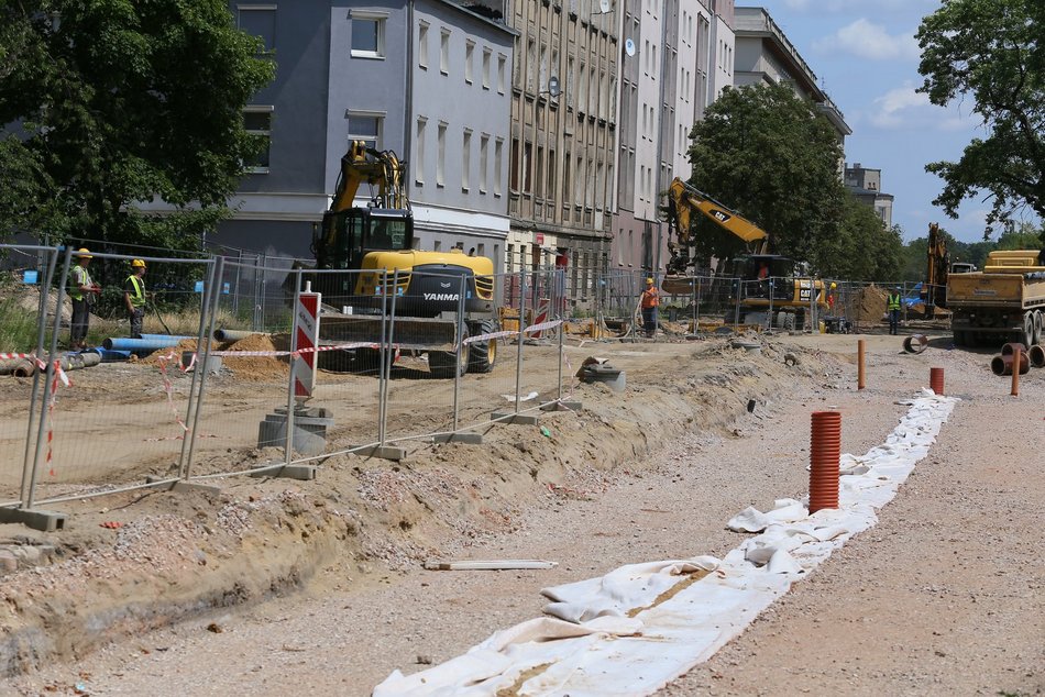 Remont Wojska Polskiego. Kolejny odcinek otwarty. Głowackiego z możliwością wjazdu